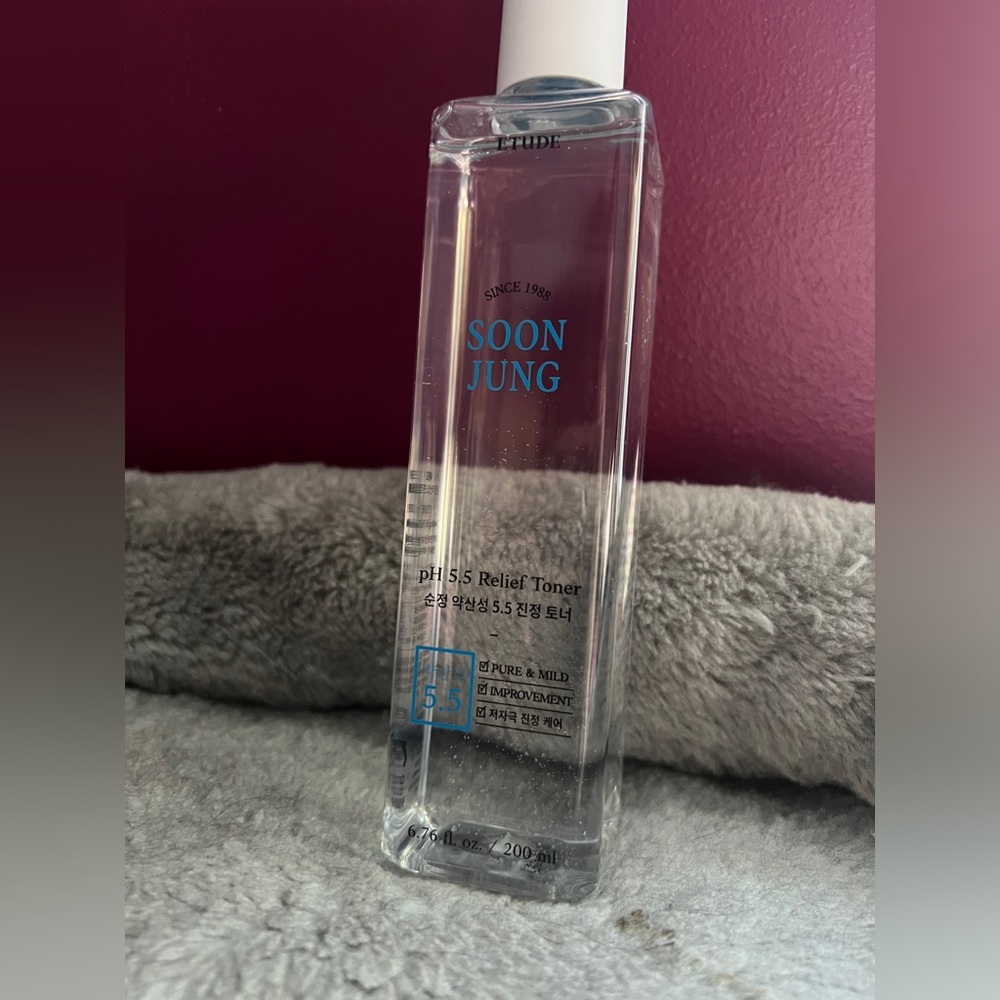 (New/Unopened) ETUDE House Soon jung pH 5.5 Relief Toner 200ml | US Seller
